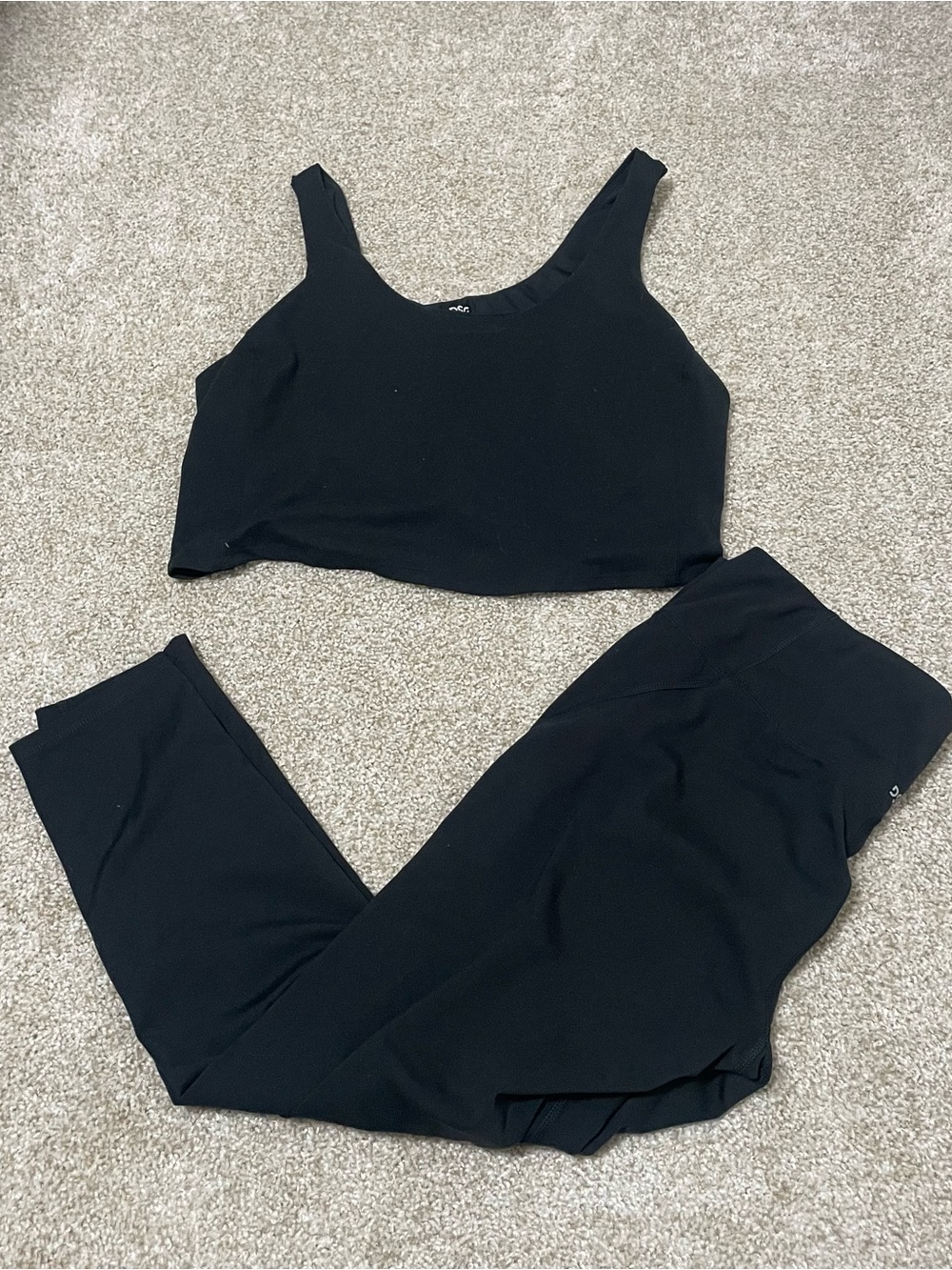 DSG Black Activewear Crop Top - 2XL